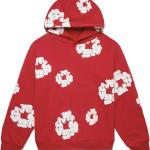 Denim Tears Hoodie Red SS24
